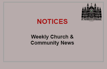 Notices for the Week - 19th May 2024