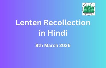 Lenten Recollection in Hindi